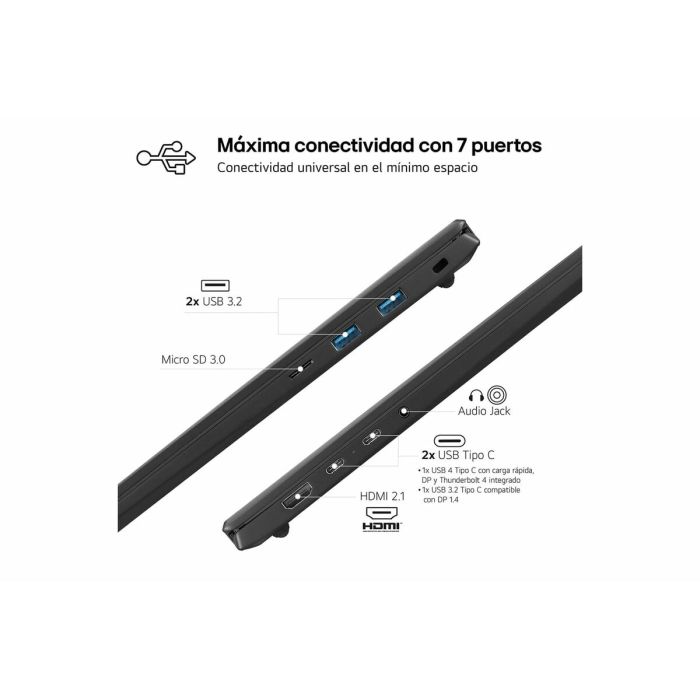 Ordinateur Portable LG 16ZD90SP-A.AX78B 16" 1,4 GHz Intel Core Ultra 7 155H 32 GB RAM 1 TB HDD 1 TB SSD Espagnol Qwerty 2 Ordinateur Portable LG 16ZD90SP-A.AX78B 16" 1,4 GHz Intel Core Ultra 7 155H 32 GB RAM 1 TB HDD 1 TB SSD Espagnol Qwerty 2