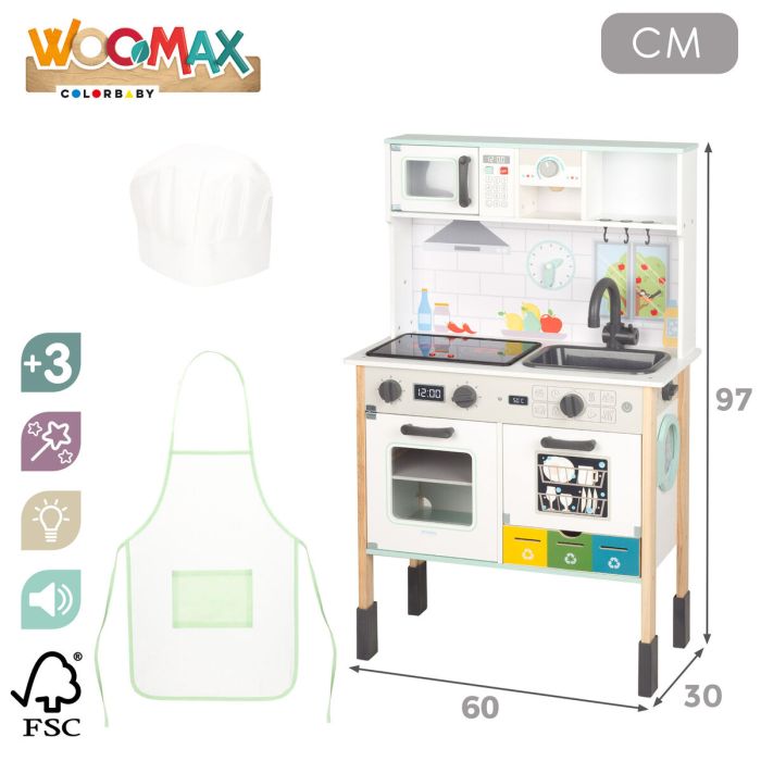Cuisinière jouet Woomax 81 X 97 X 30 CM 3
