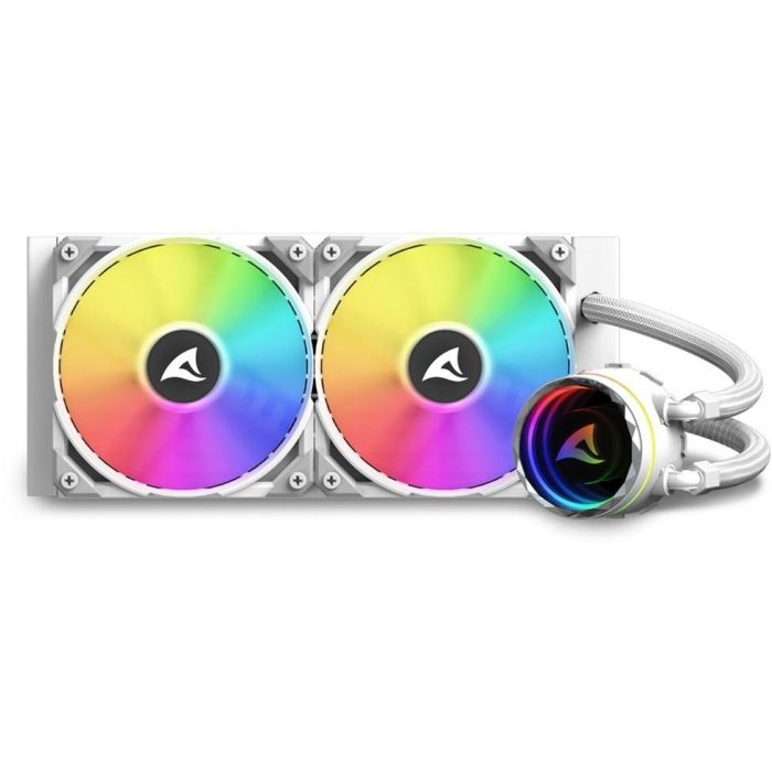 K Sharkoon S80 RGB White AIO 240mm White 13