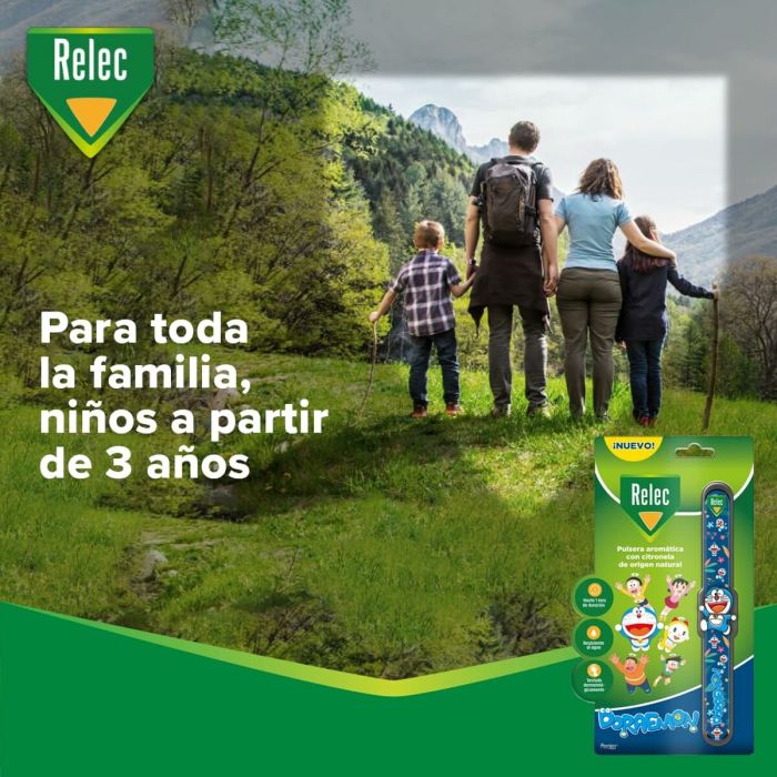 Bracelet Anti-moustiques à la Citronnelle Relec Doraemon 1 Bracelet Anti-moustiques à la Citronnelle Relec Doraemon 1