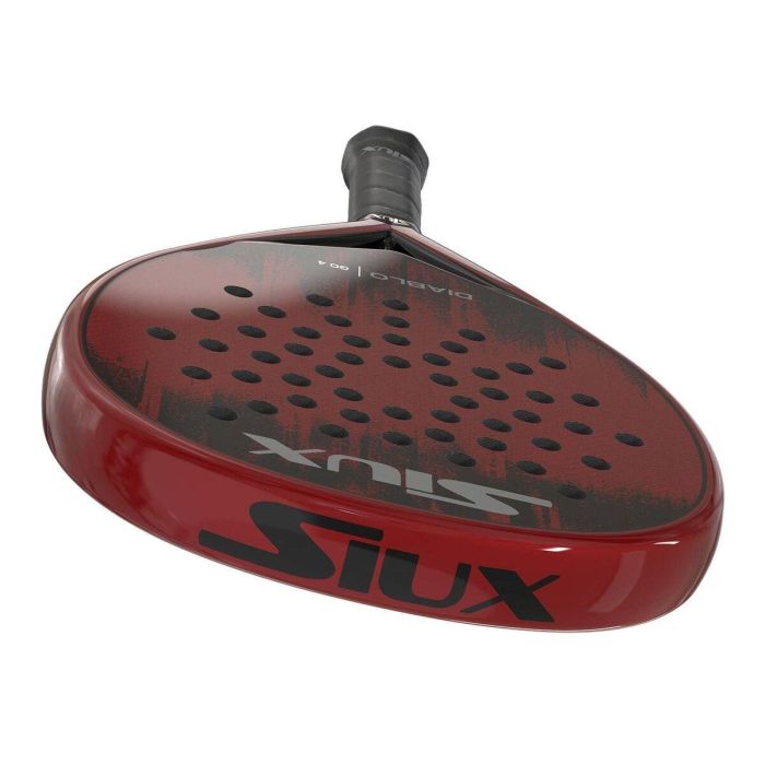 Raquette de Padel Siux Diablo Go 4 2025 Rouge Carbone EVA 1