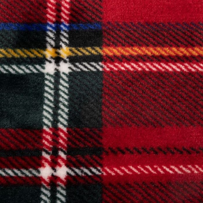 Couverture en flanelle Home Textiles Rouge Carreaux Ecossais 150 x 200 cm 1