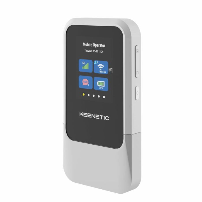 Modem Keenetic ROAMER 5G USB-A - USB-C Wi-Fi 11 Modem Keenetic ROAMER 5G USB-A - USB-C Wi-Fi 11