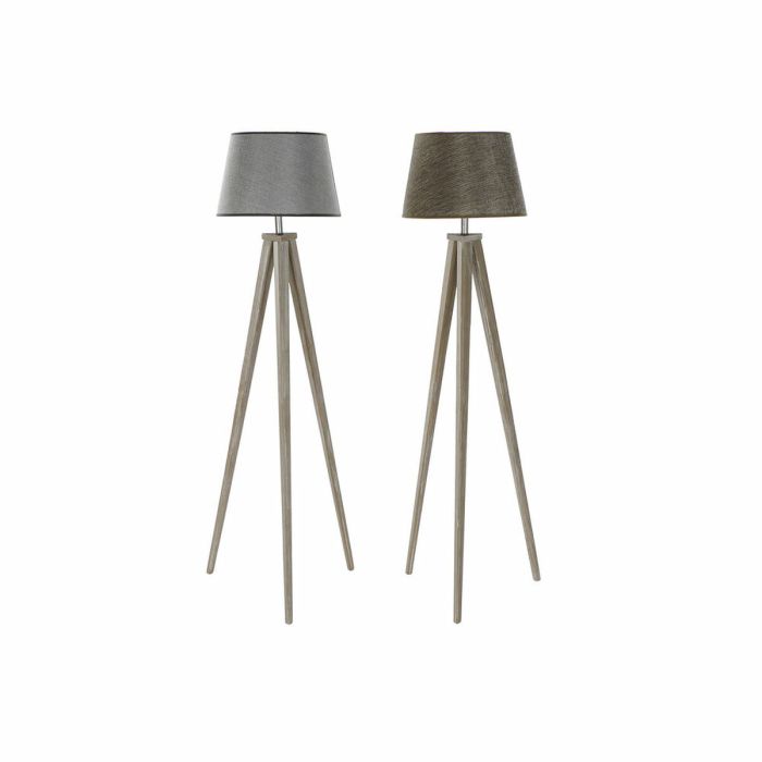 Lampadaire DKD Home Decor 40 x 40 x 154 cm Naturel Gris Marron 250 V 60 W Pin (2 Unités) 0 Lampadaire DKD Home Decor 40 x 40 x 154 cm Naturel Gris Marron 250 V 60 W Pin (2 Unités) 0