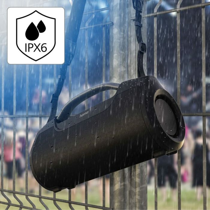 Haut-parleurs bluetooth portables Hama 00188217 Noir 60 W 9 Haut-parleurs bluetooth portables Hama 00188217 Noir 60 W 9
