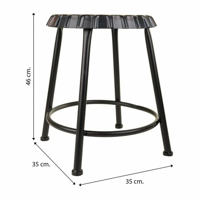 Tabouret Alexandra House Living Métal Fer 35 x 46 x 35 cm