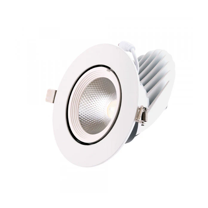Downlight LED Circulaire Orientable 30W 4500Lm 4000K HO-COB-C-OR-30W-W 5 Downlight LED Circulaire Orientable 30W 4500Lm 4000K HO-COB-C-OR-30W-W 5