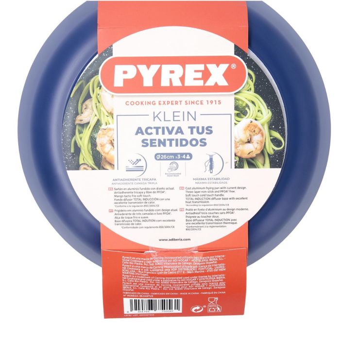Sartén Aluminio Fundido Klein Pyrex 26 cm 5 Sartén Aluminio Fundido Klein Pyrex 26 cm 5