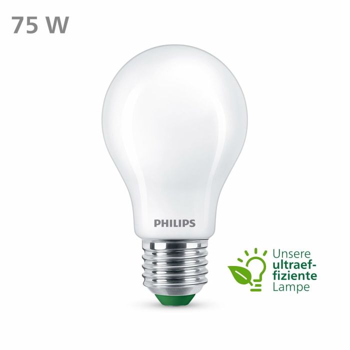 Lampe LED Philips Classic A 75 W 5,2 W E27 1095 Lm (4000 K) 3 Lampe LED Philips Classic A 75 W 5,2 W E27 1095 Lm (4000 K) 3