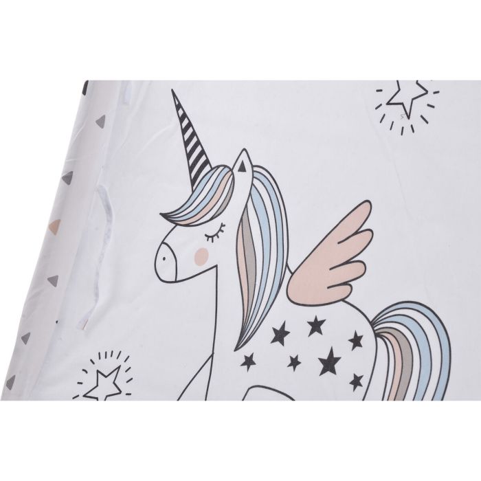 Magasin de campagne DKD Home Decor Coton Bois Licorne (110 x 110 x 106 cm) 6