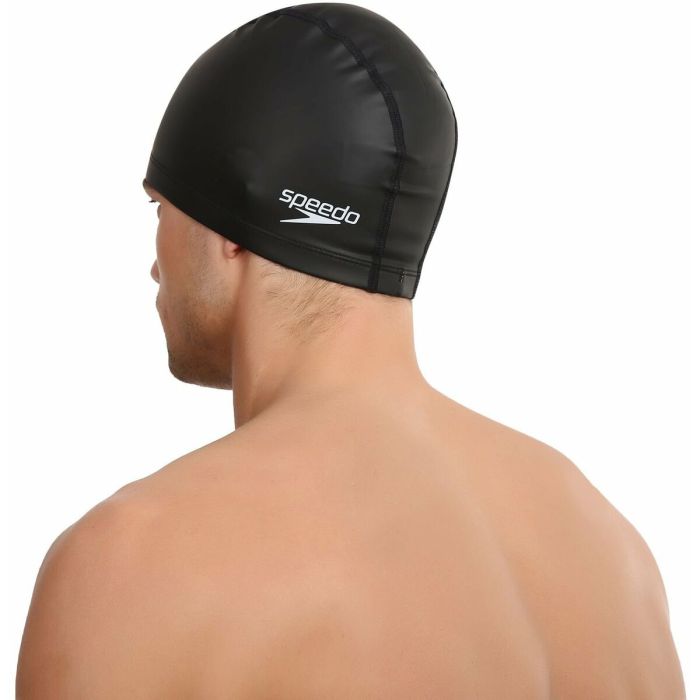 Bonnet de bain Speedo PACE CAP 8-720640001 Noir Silicone 3