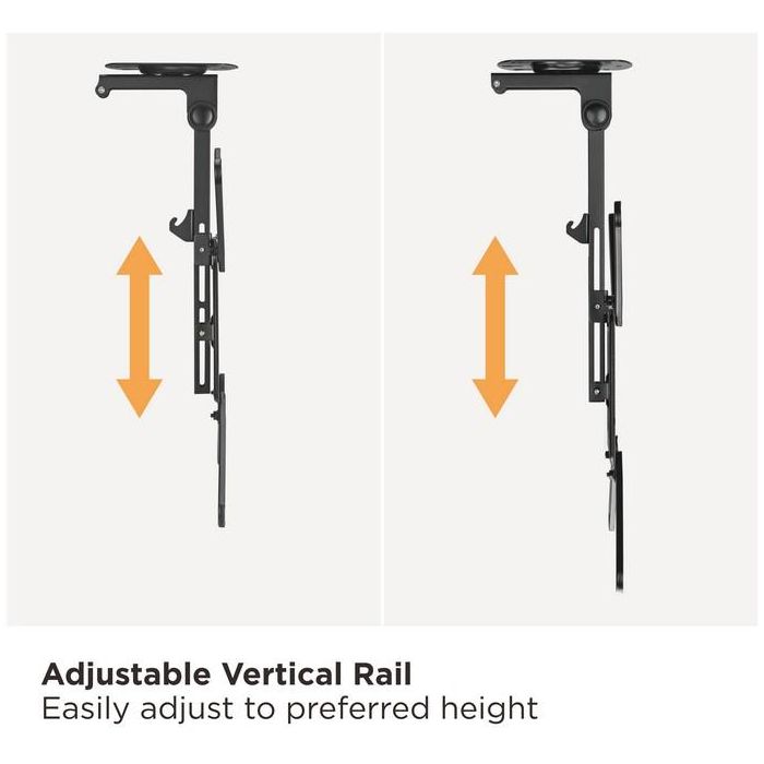 Equip Deckenhalterung 23"-55"/1TFT 20kg fest sw retail 8