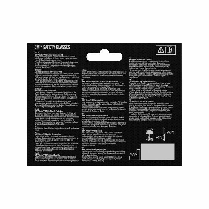 Lunettes de Protection 3M virtua ap Transparent Polycarbonate 2