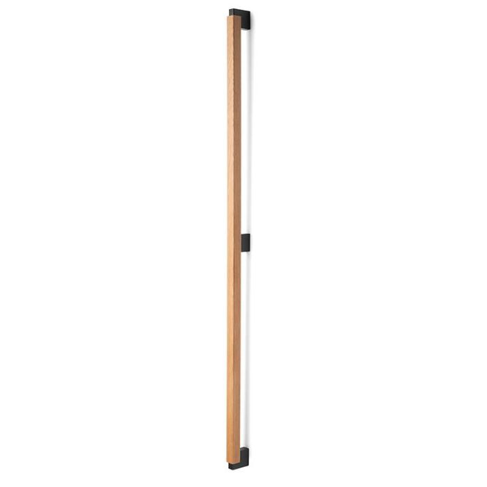 Viefe Tirador Modelo Duo Big en Bois finition Roble, Noyer, Noir, 480mm (Set de 2)