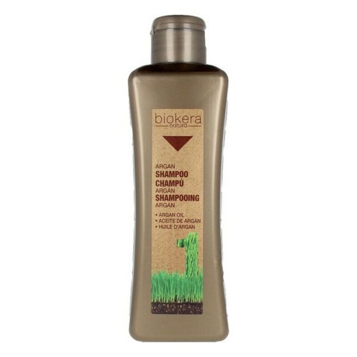 Salerm BIOKERA ARGANOLOGY Shampooing Cheveux Secs et Abîmés à l'Huile d'Argan - 300 ml