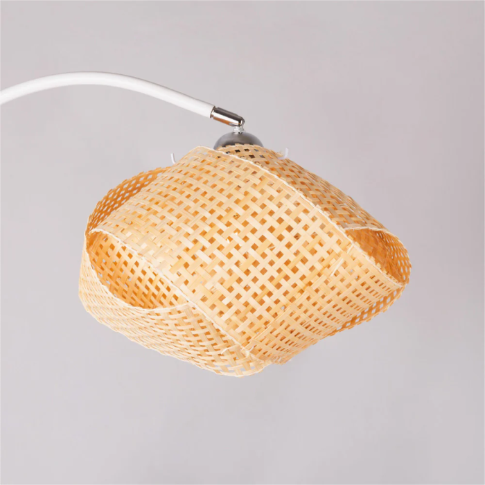 Lampe sur Pied Singaraja SKD-F1001, Design Unique et Moderne, Finition de Qualité, Ambiance Naturelle pour Salon, Chambre, Restaurant 1 Lampe sur Pied Singaraja SKD-F1001, Design Unique et Moderne, Finition de Qualité, Ambiance Naturelle pour Salon, Chambre, Restaurant 1