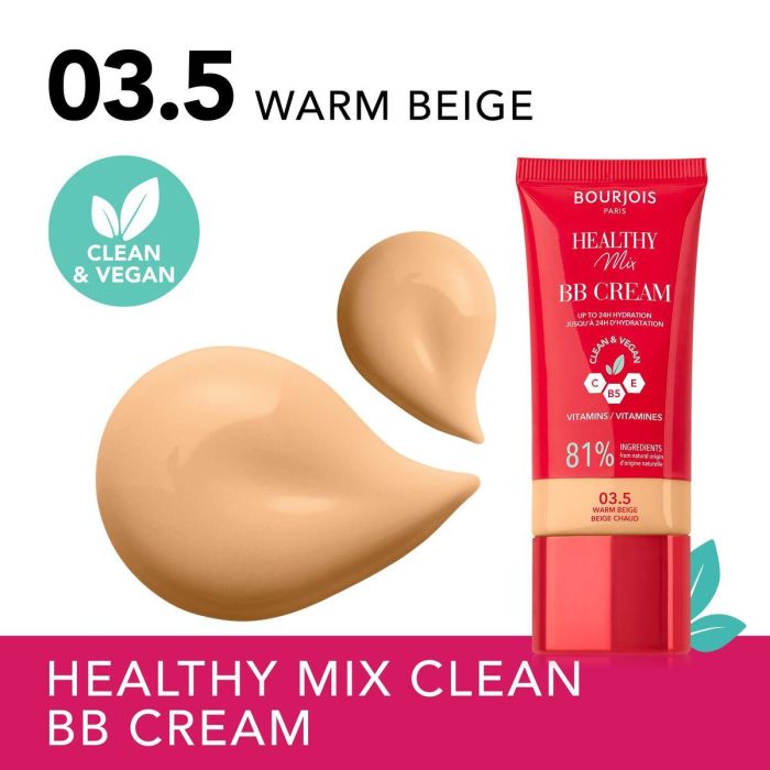 Base de Maquillage Crémeuse Bourjois HEALTHY MIX 30 ml 14