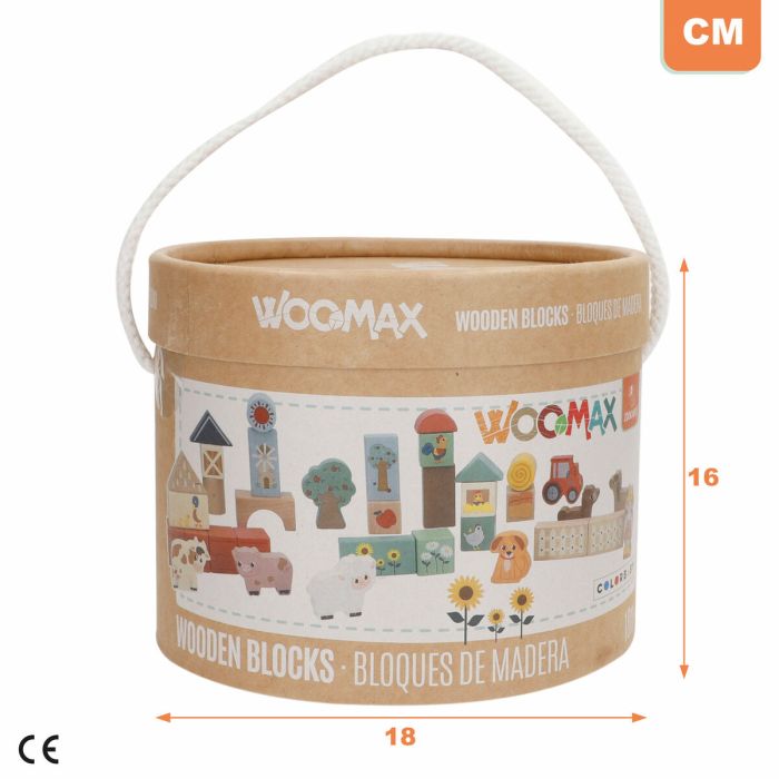 Blocs de construction Woomax 36 Pièces 1 Blocs de construction Woomax 36 Pièces 1