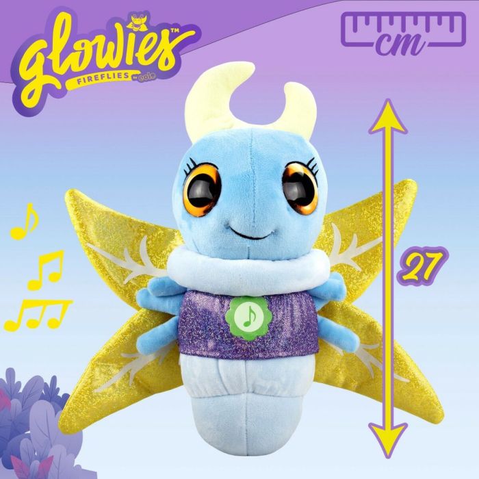 Jouet Peluche Eolo Luciole Bleu 33 x 27 x 13,5 cm (6 Unités) 1