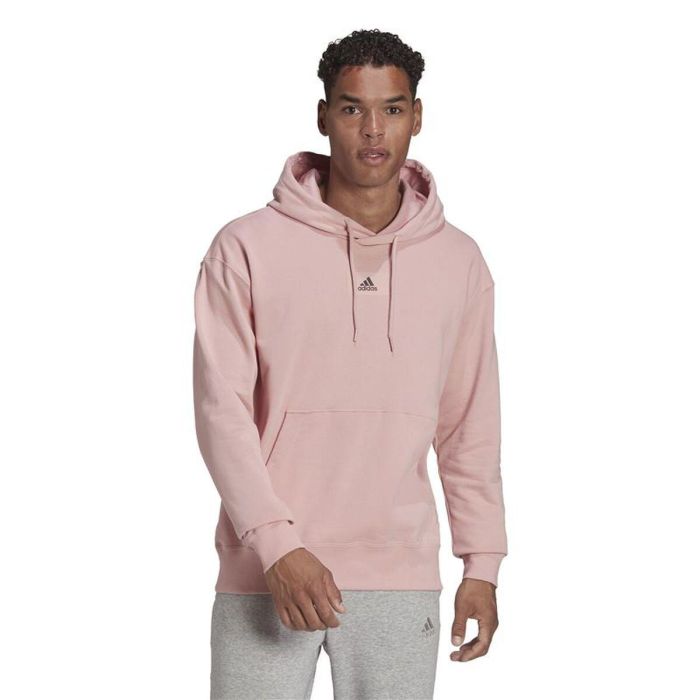Sweat à capuche homme Adidas Essentials M Rose 5