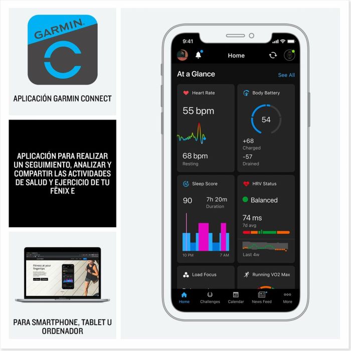 Montre Homme GARMIN 010-03025-01 Noir 3 Montre Homme GARMIN 010-03025-01 Noir 3