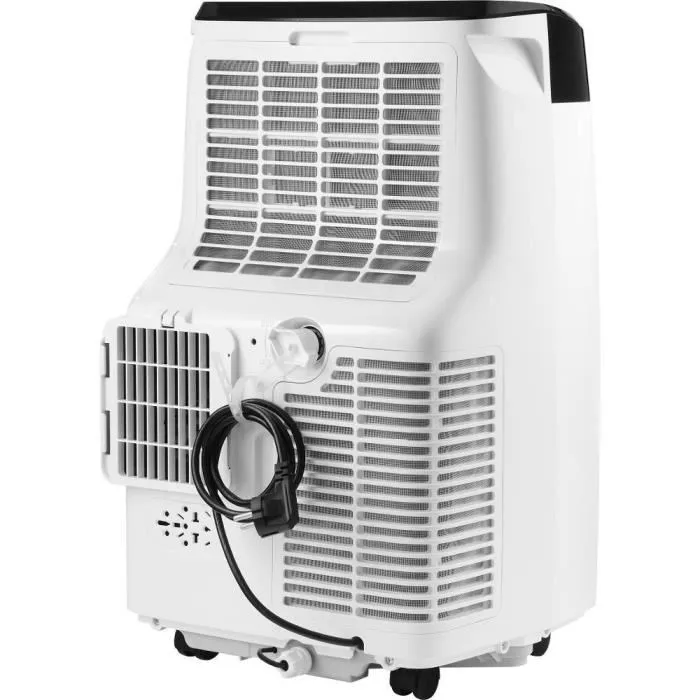 Sencor SAC MT9040C - Climatiseur mobile 9000 BTU/h, Wi-Fi, 3 modes (froid/sec/vent), surface 31-35 m2, désumidification 21,6 l/j, télécommande, kit fenêtre, écologique R290