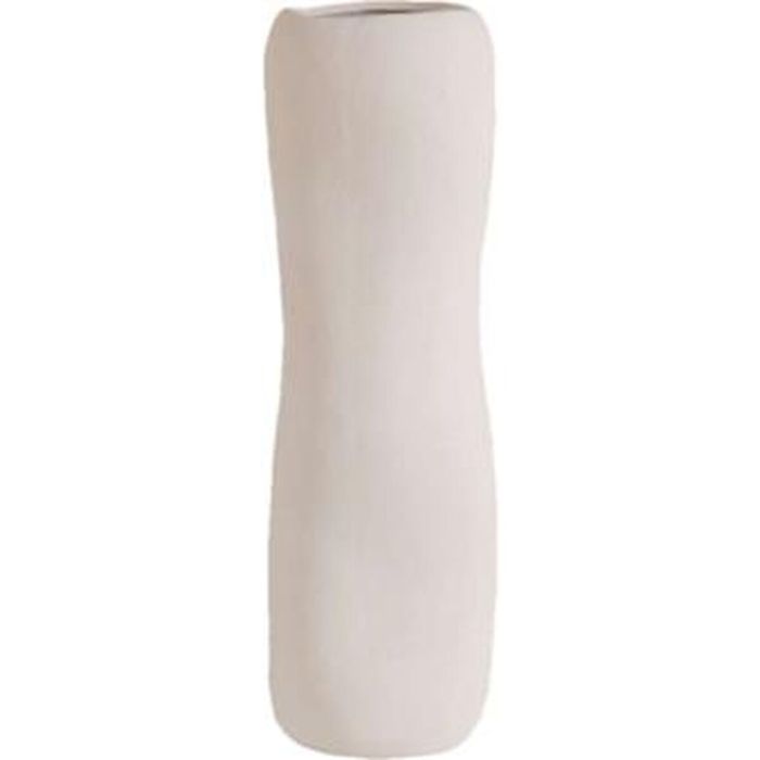 Vase Home ESPRIT Beige Céramique 15 x 15 x 38 cm