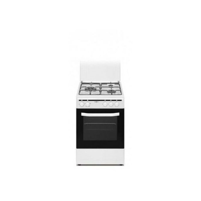 Cuisinière à Gaz Vitrokitchen CB5535BBE BUT Blanc Mixte (50 x 55 cm)