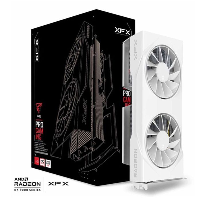 Carte Graphique XFX RX-96TSW8GWQ RADEON RX 9060 XT 8 GB GDDR6 1 Carte Graphique XFX RX-96TSW8GWQ RADEON RX 9060 XT 8 GB GDDR6 1