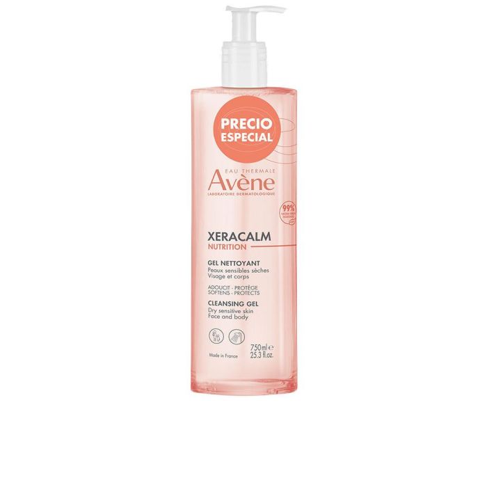 Avène Xeracalm Nutrition Gel Nettoyant 750 mL