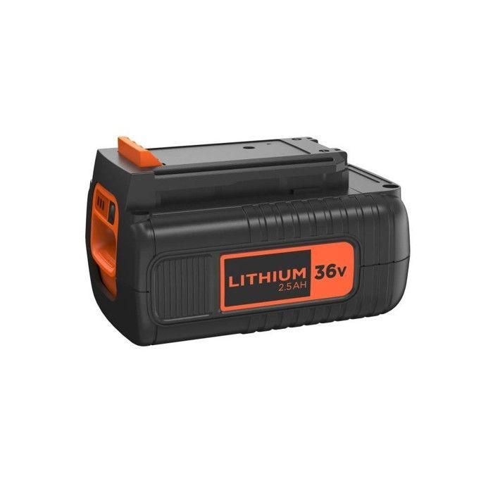 BLACK+DECKER BL2536-XJ Batterie Slide-pack - Technologie Lithium, 36V, Orange BL2536-XJ 1