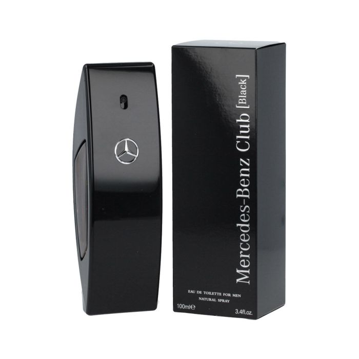 Mercedes Benz Club Black Edt For Men Natural Spray 100 mL