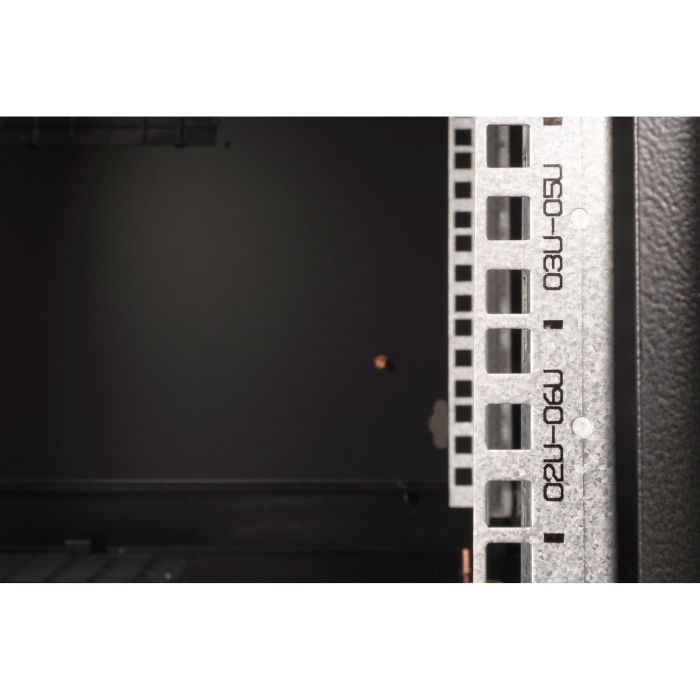 DIGITUS Wandgehäuse Unique 7HE 420x600x600mm schwarz 6