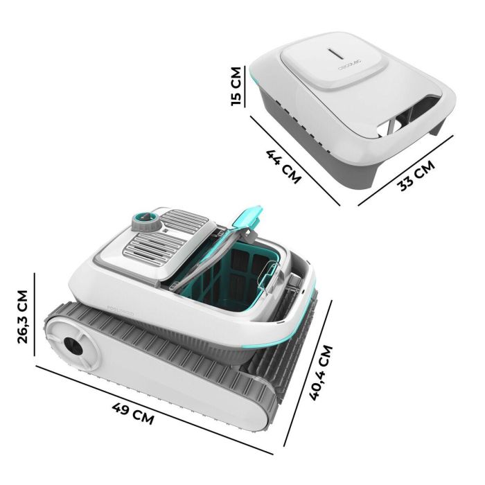 Systèmes de nettoyage automatique Cecotec Pooldroid 10000 TotalClean AquaSkater 4 Systèmes de nettoyage automatique Cecotec Pooldroid 10000 TotalClean AquaSkater 4