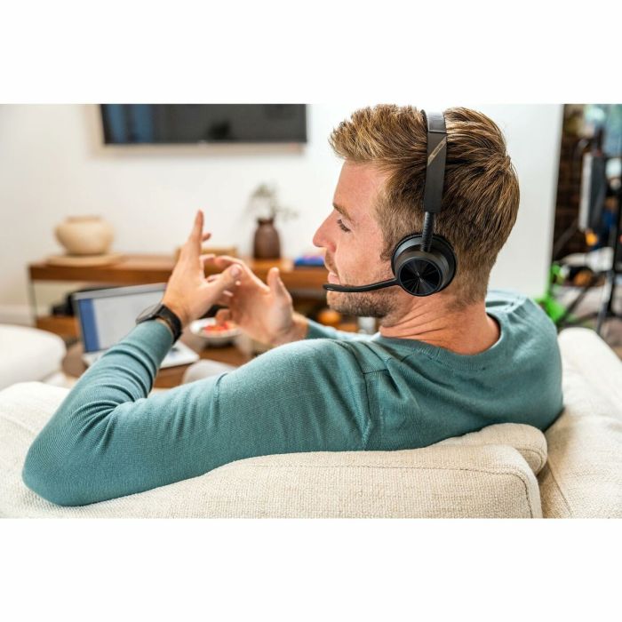 Câble de Données/Recharge avec USB Poly 7Y211AA Noir 1 Câble de Données/Recharge avec USB Poly 7Y211AA Noir 1