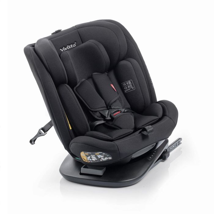 Siege auto - BABYAUTO - Garaia Vivitta - Groupe 0/1/2/3 - 40/150 cm - Isofix + Top Tether - Pivotant - Inclinable - Noir 2 Siege auto - BABYAUTO - Garaia Vivitta - Groupe 0/1/2/3 - 40/150 cm - Isofix + Top Tether - Pivotant - Inclinable - Noir 2