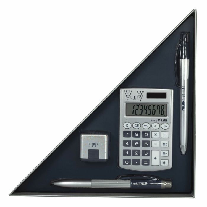 Ensemble de Papeterie Milan Edition Box 4 Pièces Blue marine 0 Ensemble de Papeterie Milan Edition Box 4 Pièces Blue marine 0