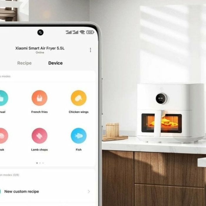 Friteuse à Air Xiaomi BHR8238EU 1600 W 5,5 L Blanc Noir 3