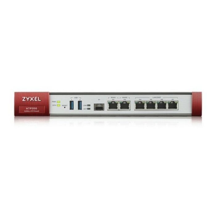 Firewall ZyXEL ATP200-EU0102F LAN 500-2000 Mbps 1 Firewall ZyXEL ATP200-EU0102F LAN 500-2000 Mbps 1