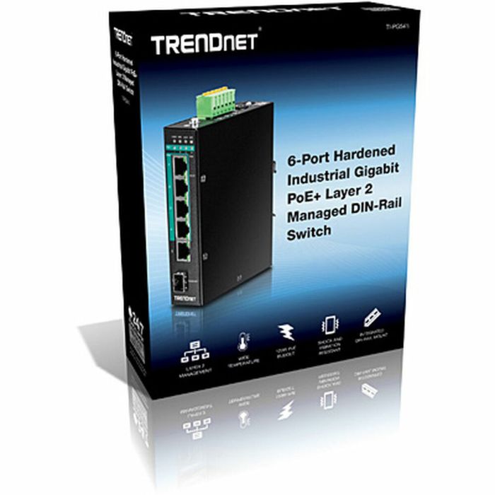 Switch Trendnet TI-PG541I 1 Switch Trendnet TI-PG541I 1