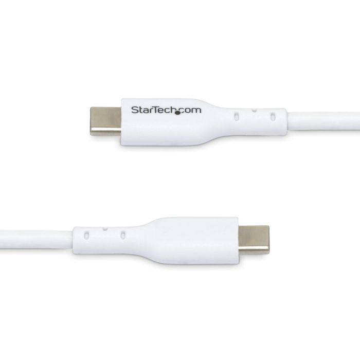 Câble USB-C Startech USB2CC1MNCWHE Blanc 1 m 0 Câble USB-C Startech USB2CC1MNCWHE Blanc 1 m 0