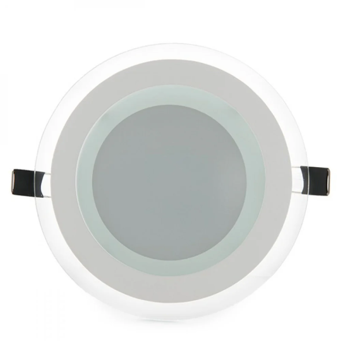 Downlight LED 12W 1200Lm 2700K Rond Cristal Ø160mm 40.000H [GR-MB01-12W-WW] 2