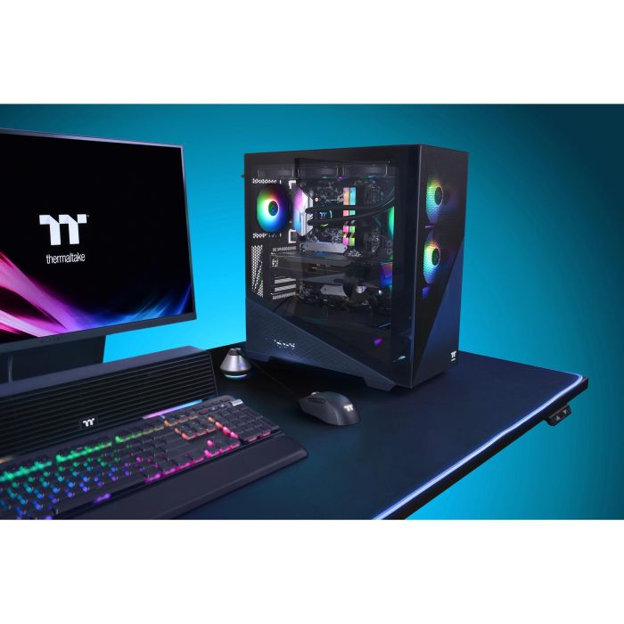 Midi Thermaltake Divider 370 TG ARGB Black 4