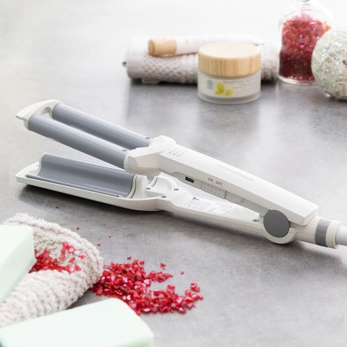 Lisseur pour Boucler les Cheveux en Céramique Wavio InnovaGoods 55 W 8 Lisseur pour Boucler les Cheveux en Céramique Wavio InnovaGoods 55 W 8