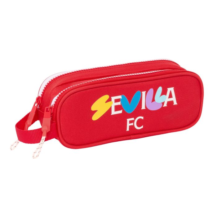 Trousse Fourre-Tout Double Sevilla Fútbol Club Rouge 21 x 8 x 6 cm 0 Trousse Fourre-Tout Double Sevilla Fútbol Club Rouge 21 x 8 x 6 cm 0