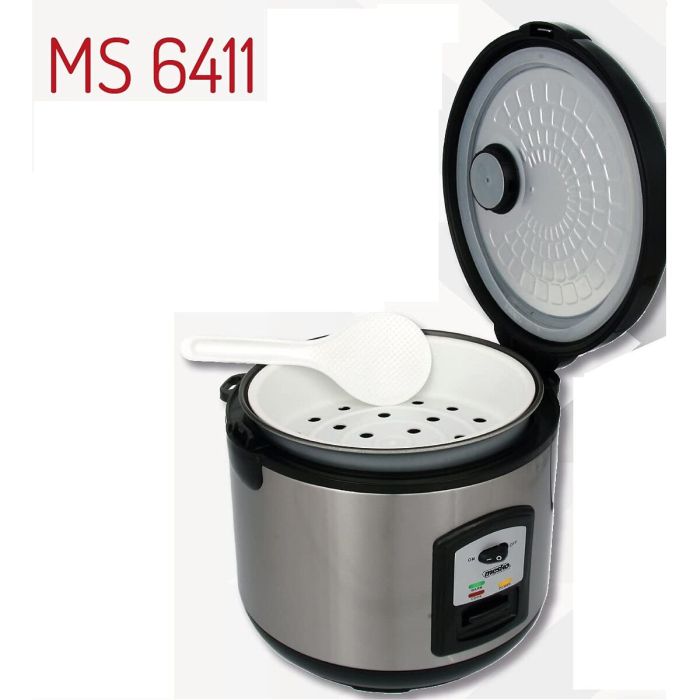 cuiseur à riz Mesko MS 6411 Gris 1000 W 1,5 L 7 cuiseur à riz Mesko MS 6411 Gris 1000 W 1,5 L 7
