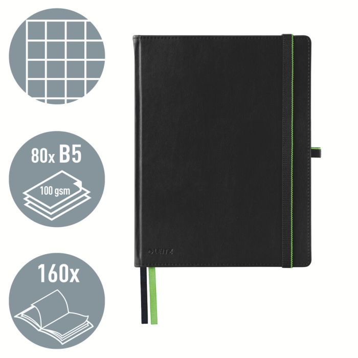 Bloc de Notes Leitz Complete Noir 80 Volets 3