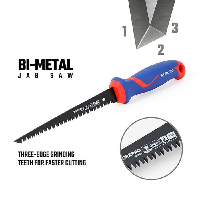 Scie Workpro 15 cm Maçonnerie/travaux 4 Scie Workpro 15 cm Maçonnerie/travaux 4