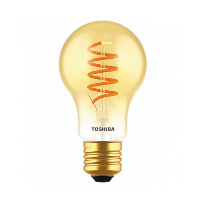 TOSHIBA Ampoule LED E27 A60 4.5W 400Lm Blanc Chaud [TO-DELS-FBA44P5SAAF11] 0