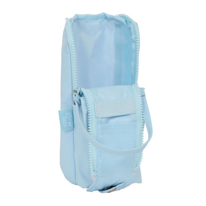 Trousse d'écolier Glow Lab Cisnes Bleu clair 6 x 21 x 6 cm 2